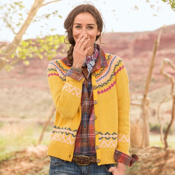 Sundance Sweaters - Sundance Fireside Adorable Southwestern Cardigan